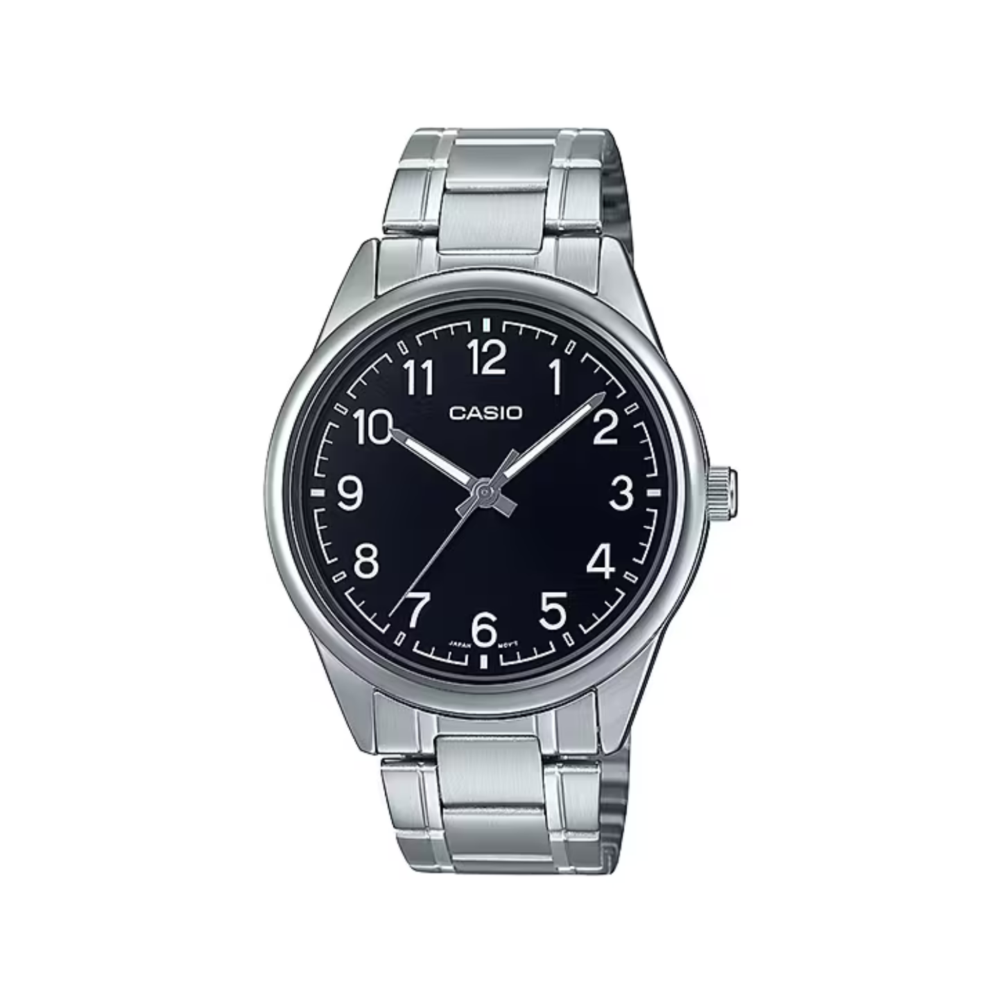 Reloj Análogo Casual Plateado de Hombre