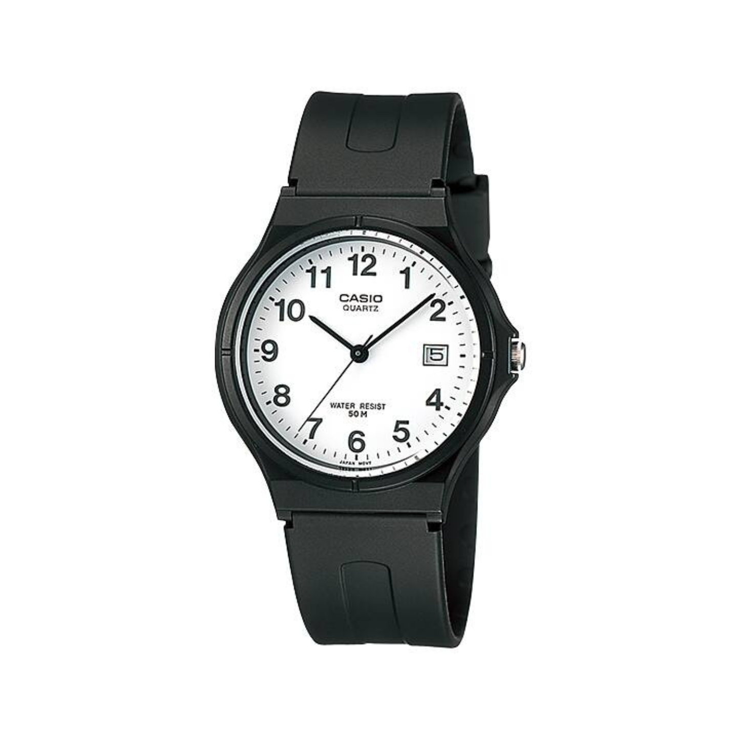 Reloj Análogo Clásico Negro de Hombre