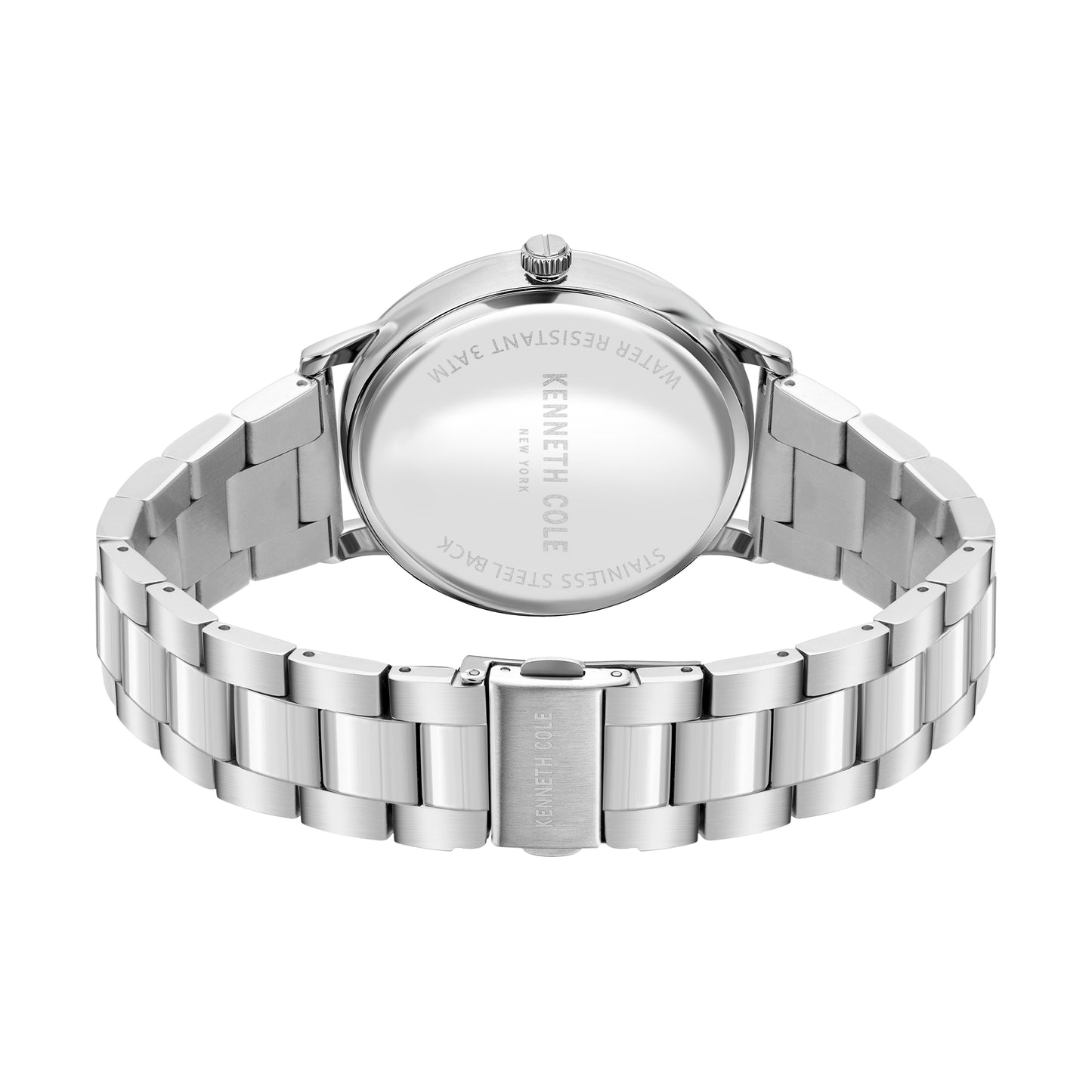 Reloj Análogo Diamond Luxury Plateado de Hombre