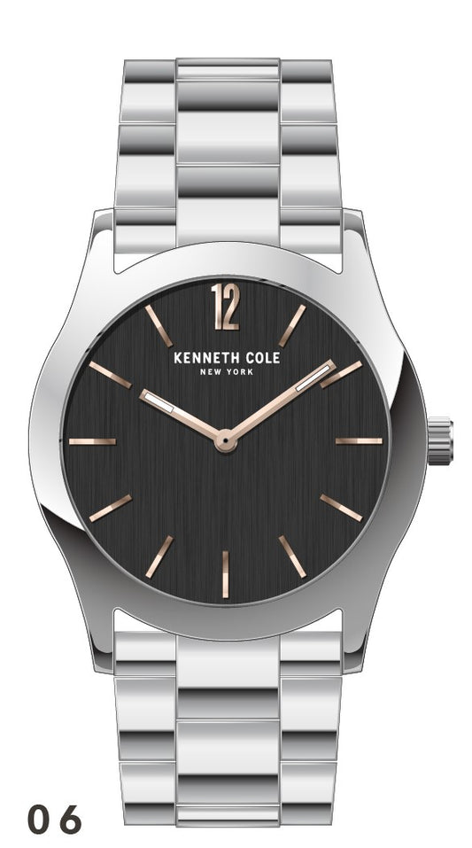 Reloj Análogo Classic Ejecutivo Plateado de Hombre