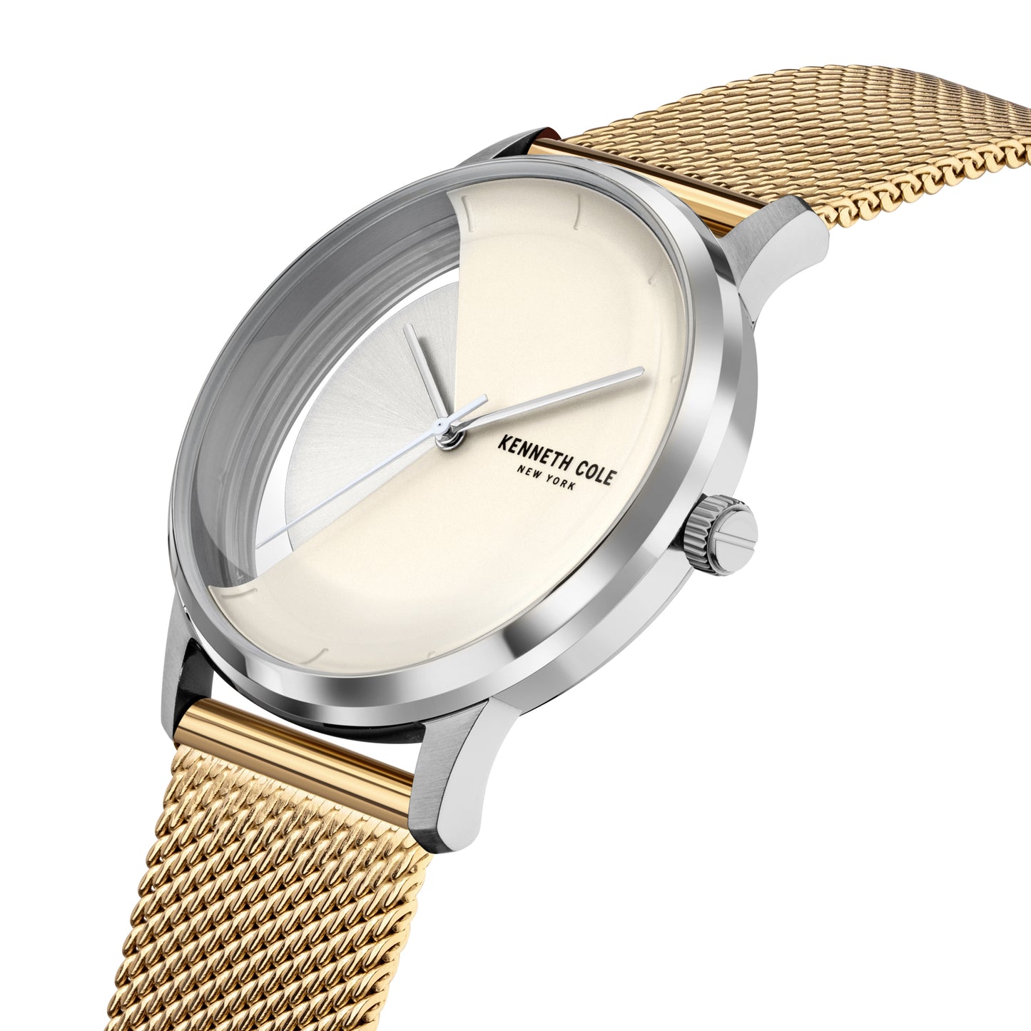 Reloj Análogo Plateado Ejecutivo Plateado de Hombre