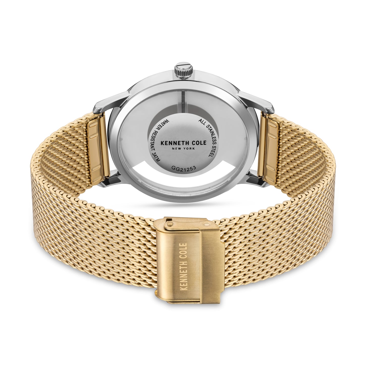 Reloj Análogo Plateado Ejecutivo Plateado de Hombre