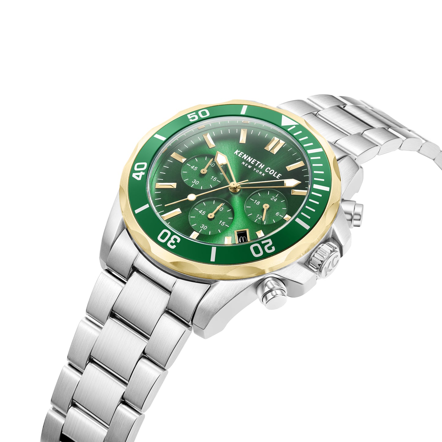 Reloj Análogo Chrono Sport Dorado de Hombre