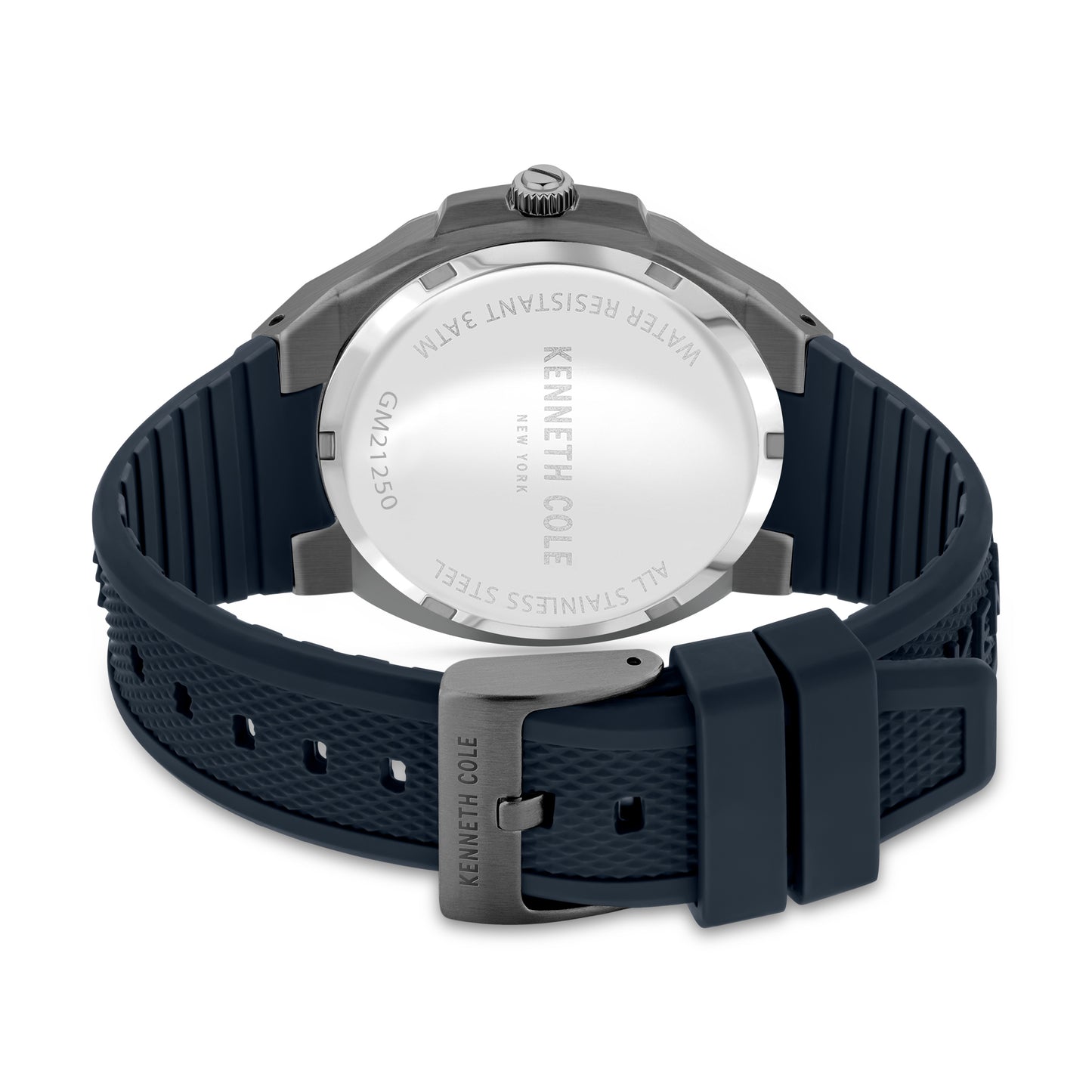 Reloj Análogo Gunmetal Luxury Azul de Hombre