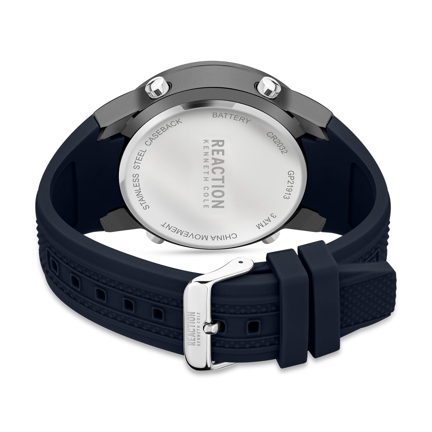 Reloj Digital Gunmetal Sport Azul de Hombre