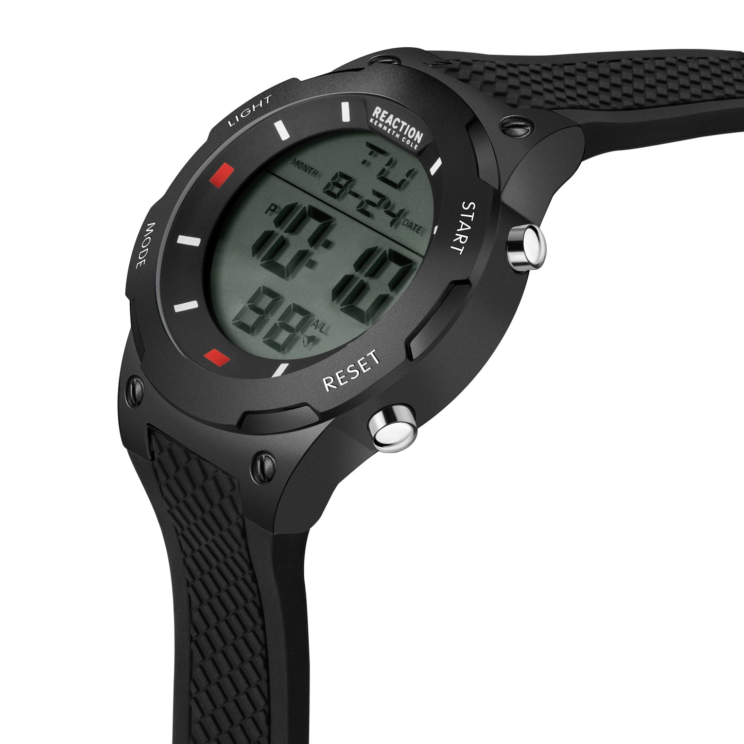 Reloj Digital Metal Sport Negro de Hombre