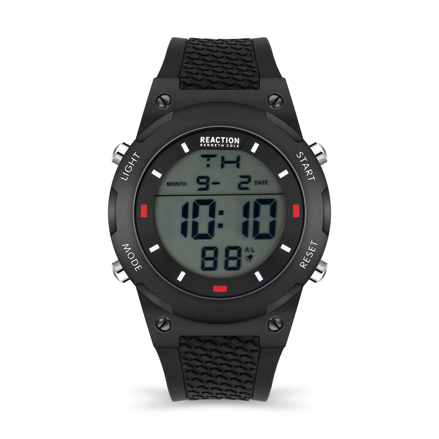 Reloj Digital Metal Sport Negro de Hombre