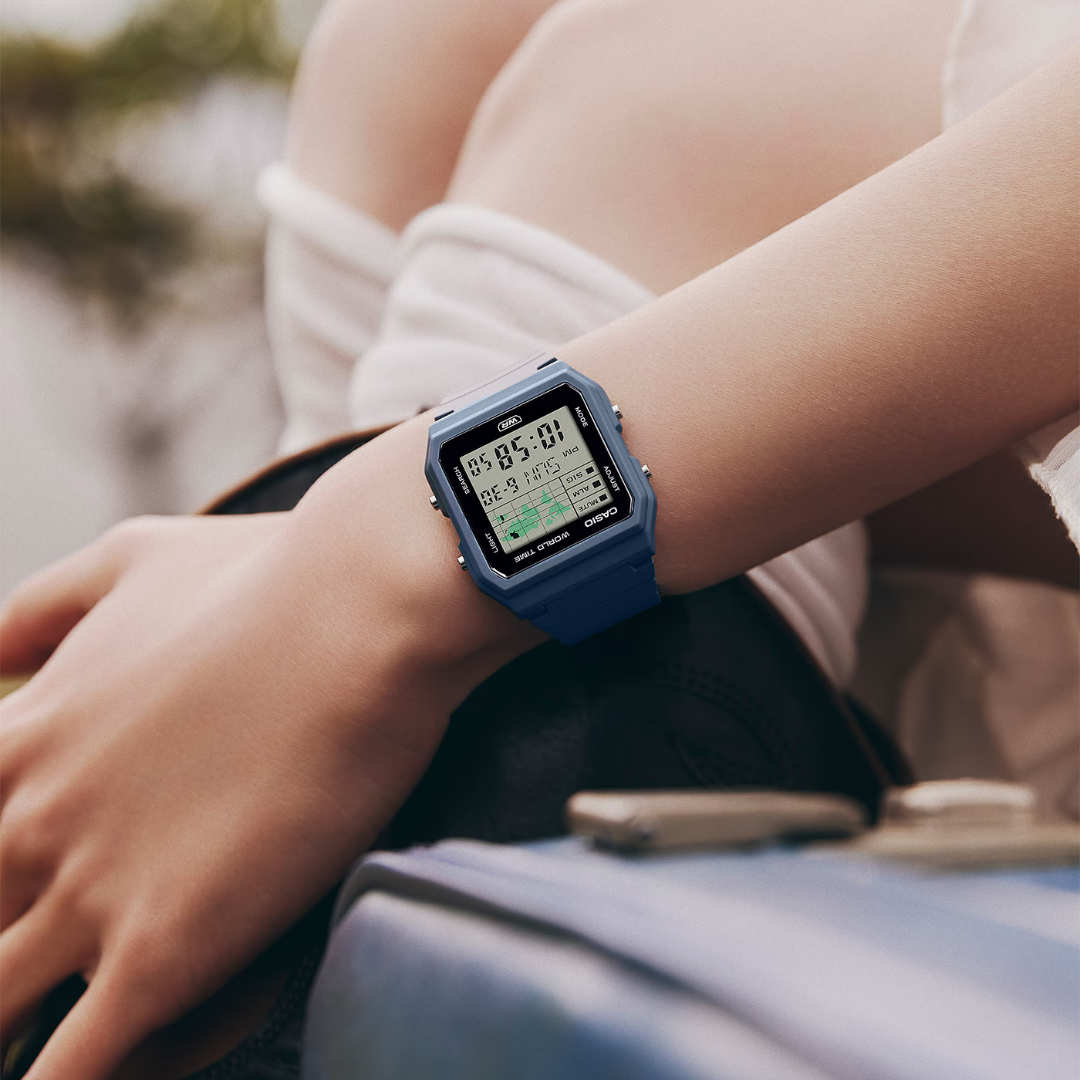 Reloj Digital Casual Azul Unisex