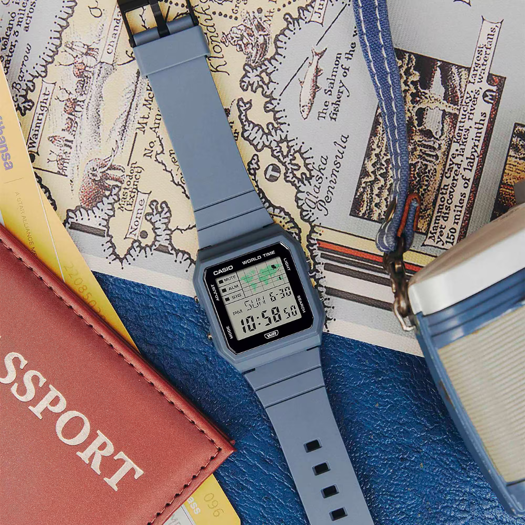 Reloj Digital Casual Azul Unisex