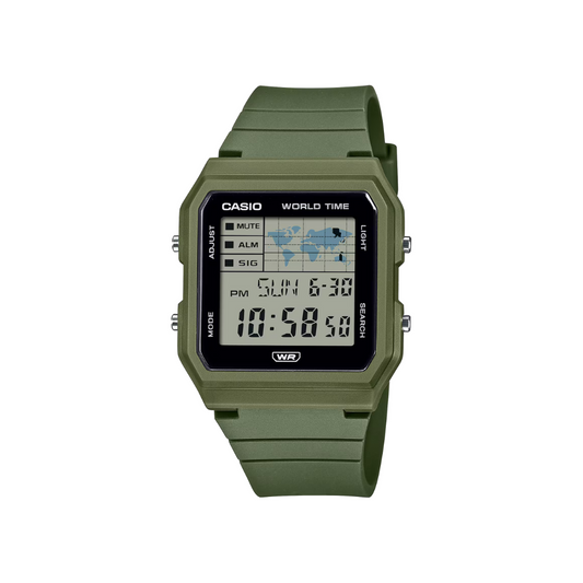 Reloj Digital Casual Verde Unisex