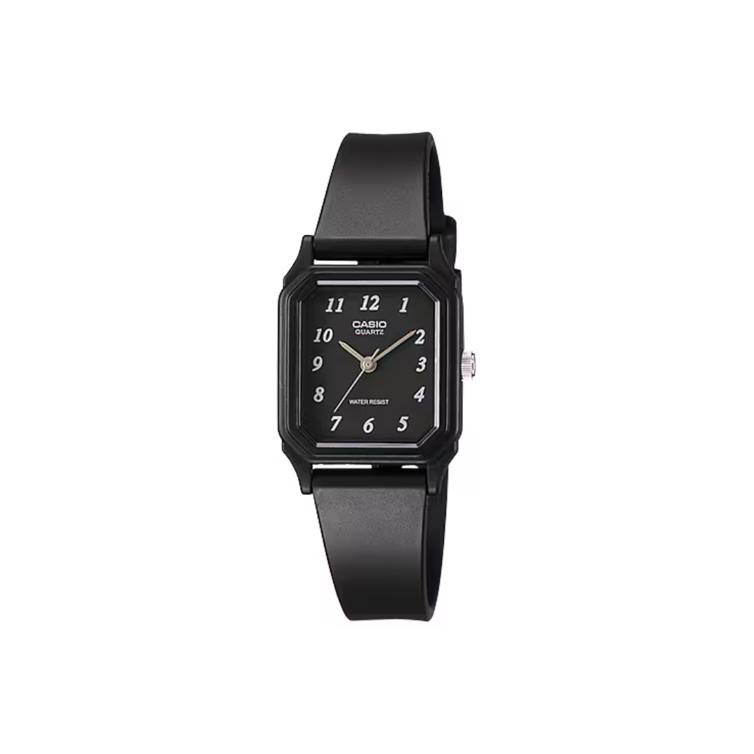 Reloj Análogo Casual Juvenil Negro de Mujer