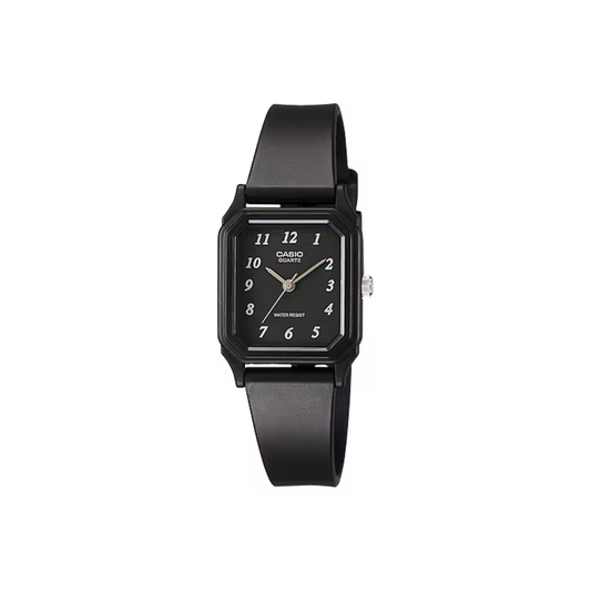 Reloj Análogo Casual Juvenil Negro de Mujer