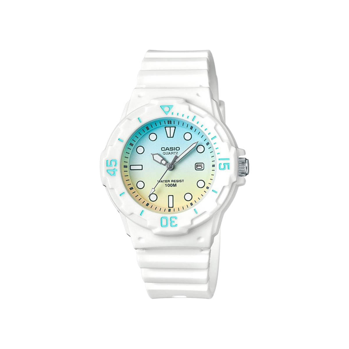Reloj Análogo Casual Blanco de Mujer