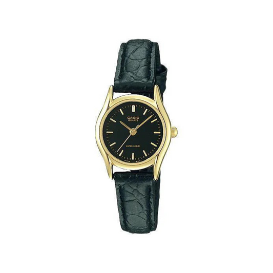 Reloj Análogo Clásico Dorado de Hombre