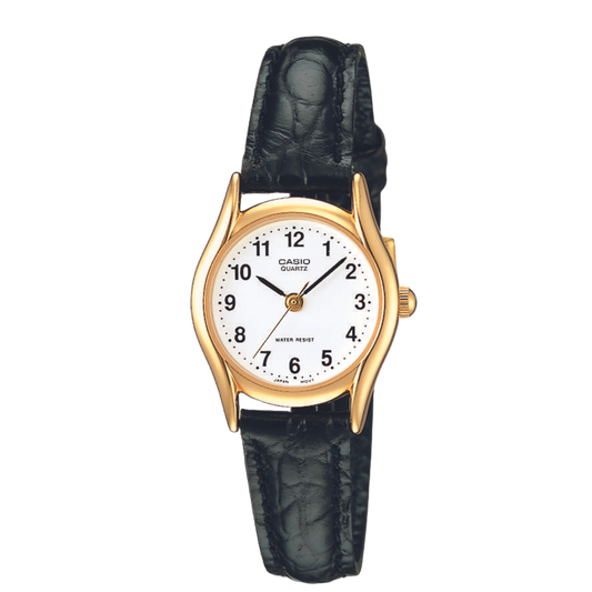 Reloj Análogo Casual Dorado de Mujer
