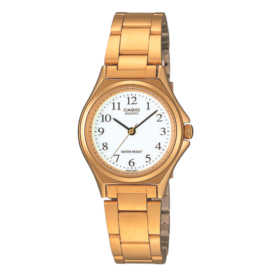 Reloj Análogo Vintage Dorado de Mujer