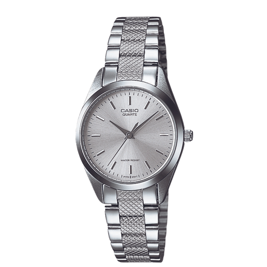 Reloj Análogo Vintage Plateado de Mujer