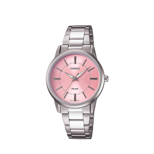 Reloj Análogo Fashion Casual Plateado de Mujer