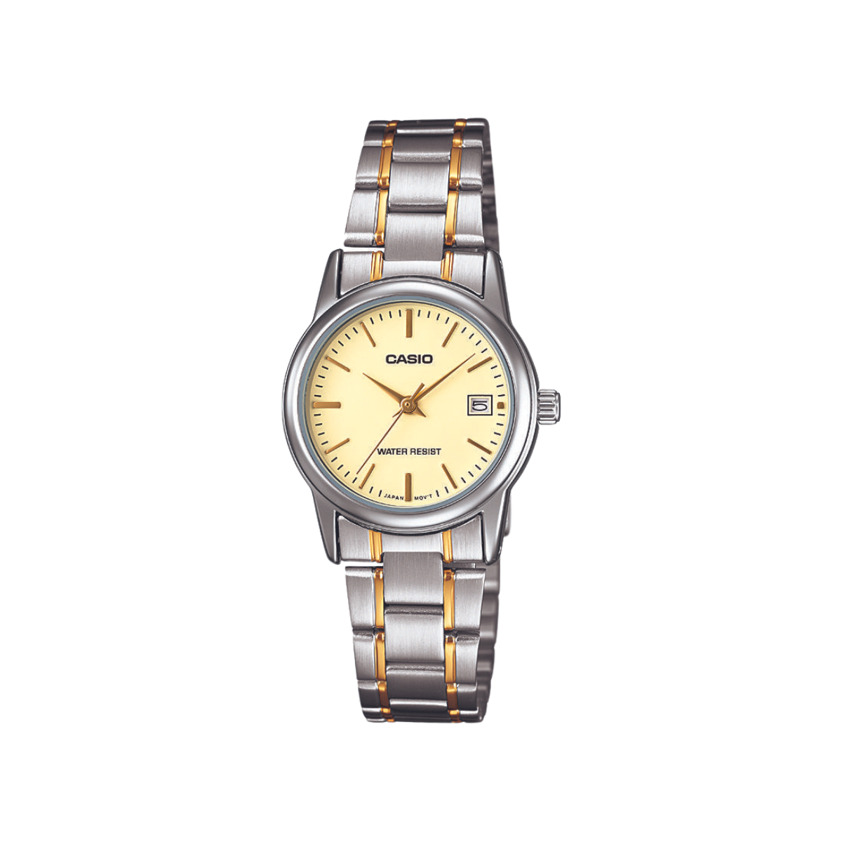Reloj Análogo Vintage Plateado de Mujer