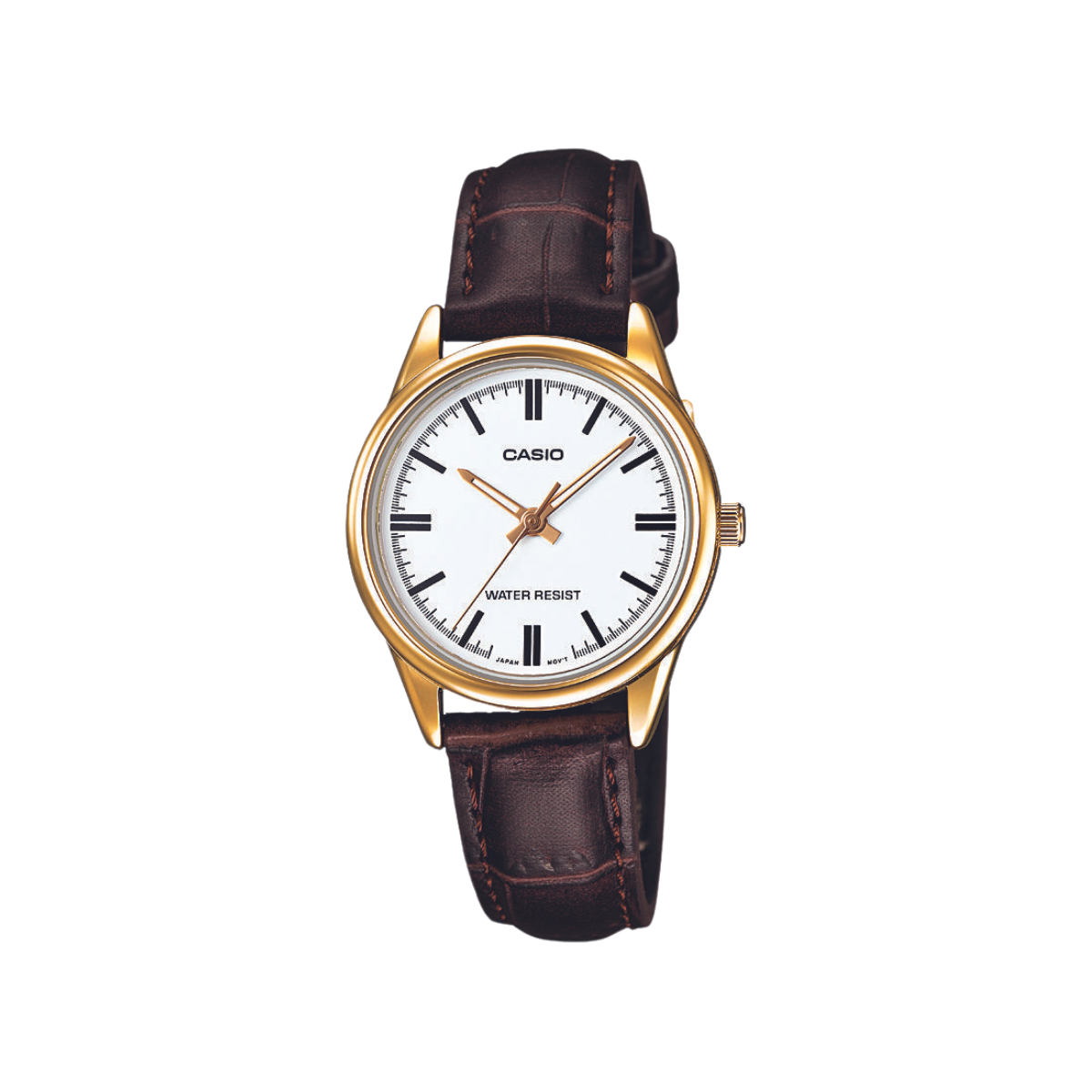 Reloj Análogo Casual Dorado de Mujer
