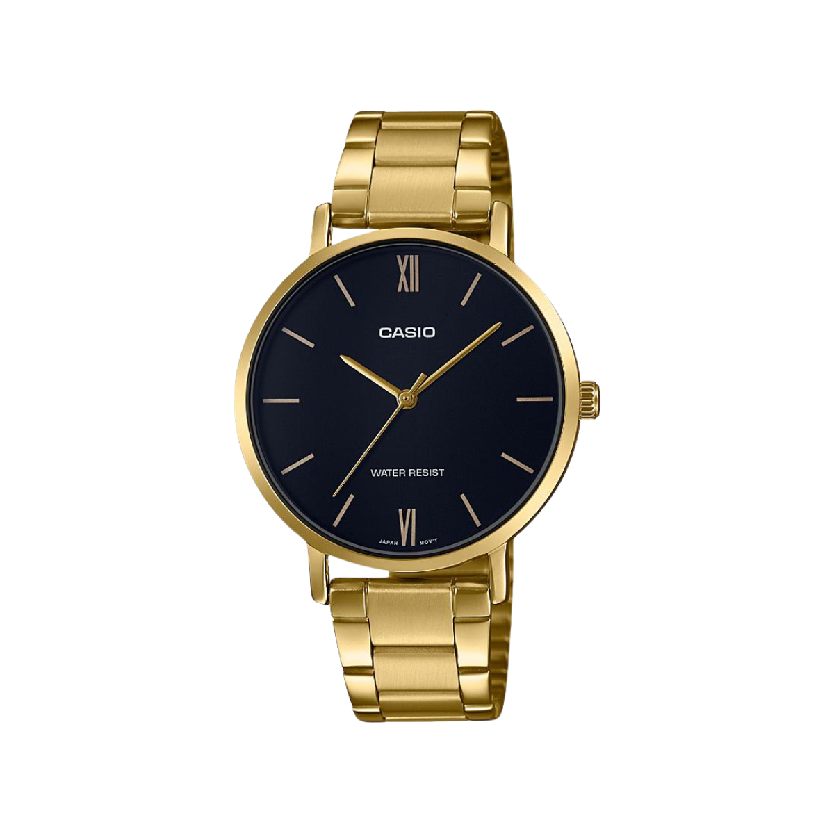 Reloj Análogo Casual Dorado de Mujer