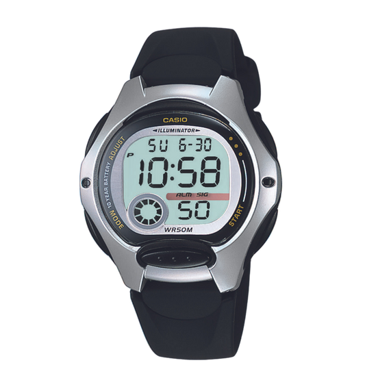 Reloj Digital Illuminator Sport Gris de Mujer