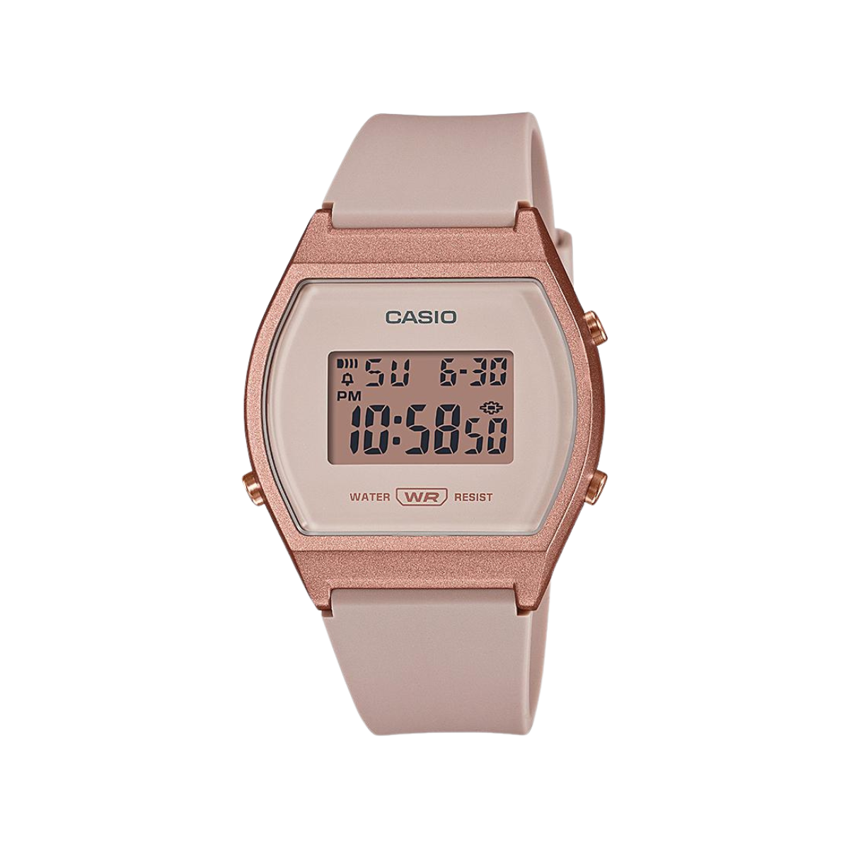 Reloj Digital Vintage Rosado de Mujer