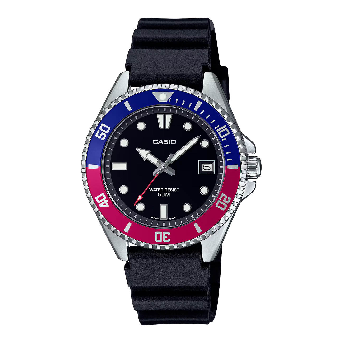 Reloj Análogo Pepsi Sport Plateado de Hombre
