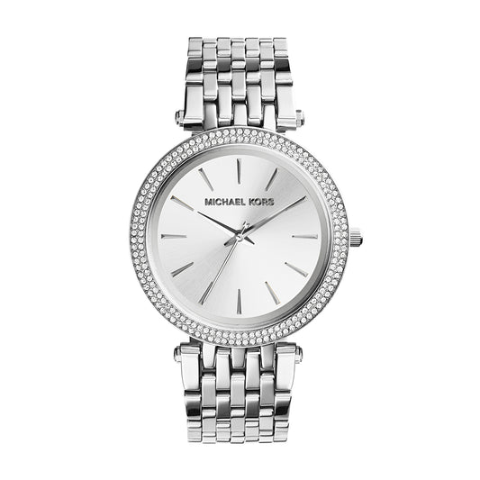 Reloj Análogo Darci Luxury Plateado de Mujer