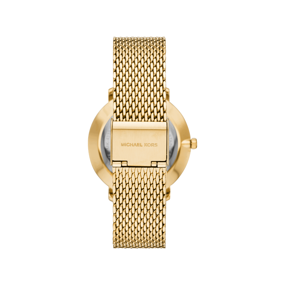 Reloj Análogo Luxury Dorado de Mujer