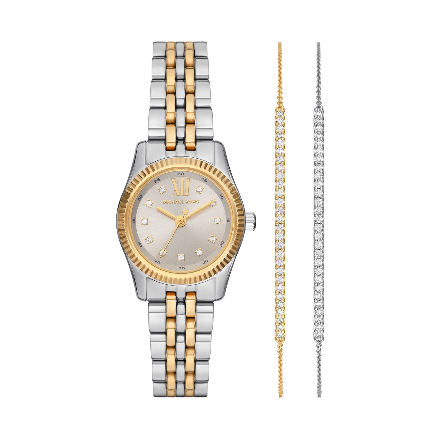 Reloj Análogo Lexington Luxury Plateado de Mujer