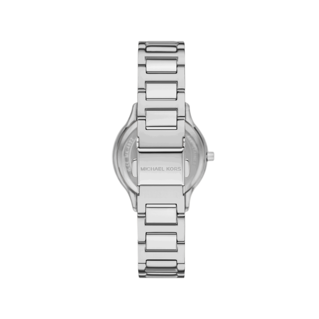 Reloj Análogo Luxury Plateado de Mujer