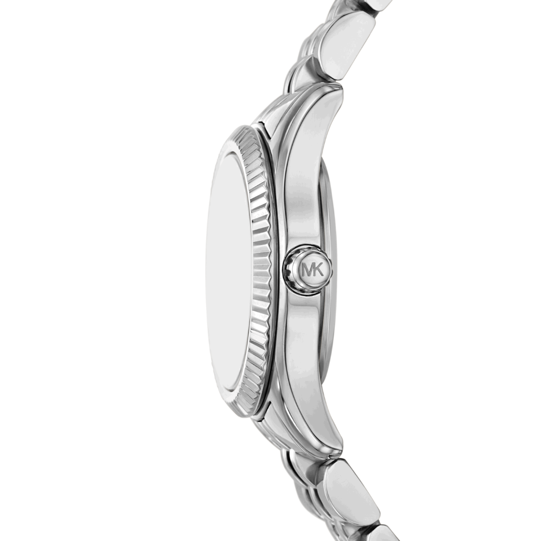 Reloj Análogo Luxury Plateado de Mujer