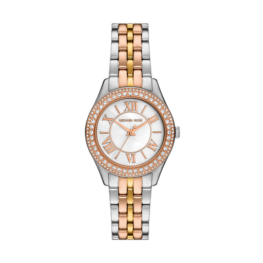 Reloj Análogo Luxury Plateado de Mujer