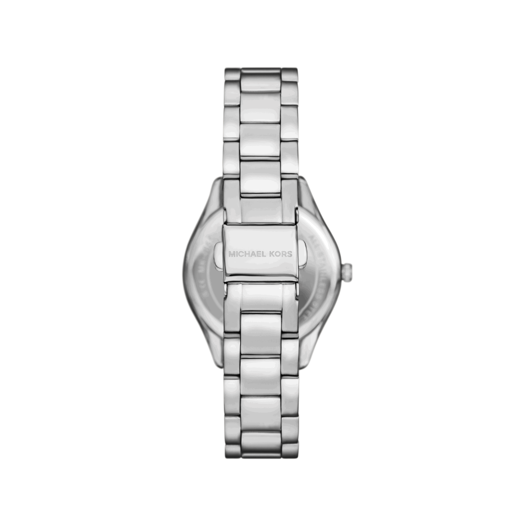 Reloj Análogo Luxury Plateado de Mujer