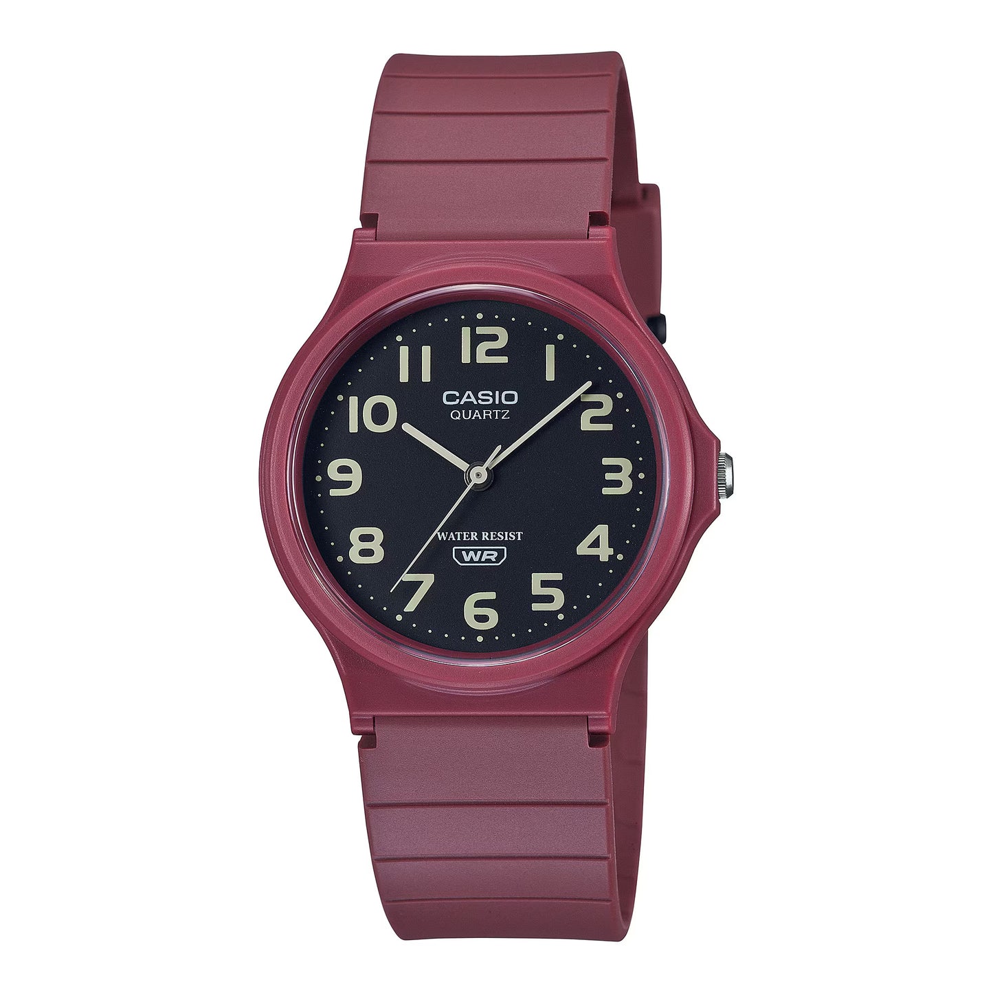 Reloj Análogo Classic Vintage Rojo de Unisex