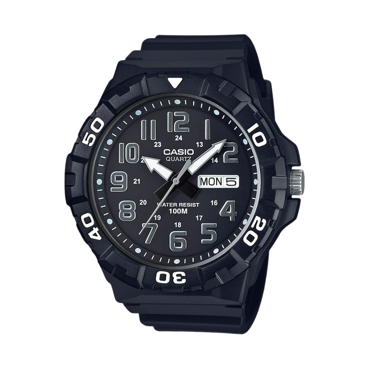 Reloj Análogo Casual Negro de Hombre