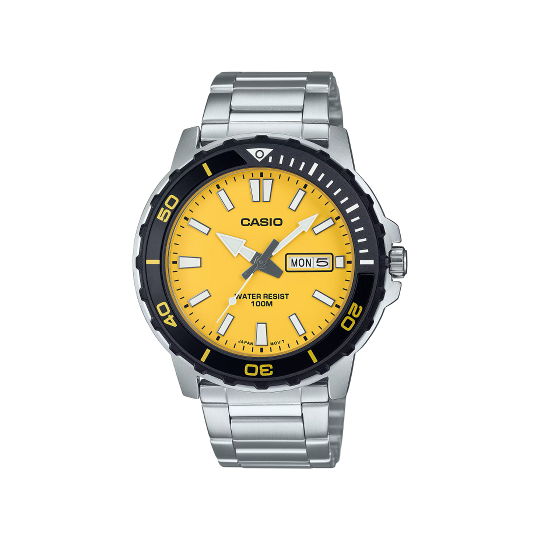 Reloj Análogo Sport Plateado de Hombre