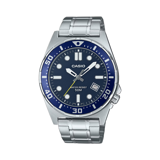 Reloj Análogo Sport Plateado de Hombre