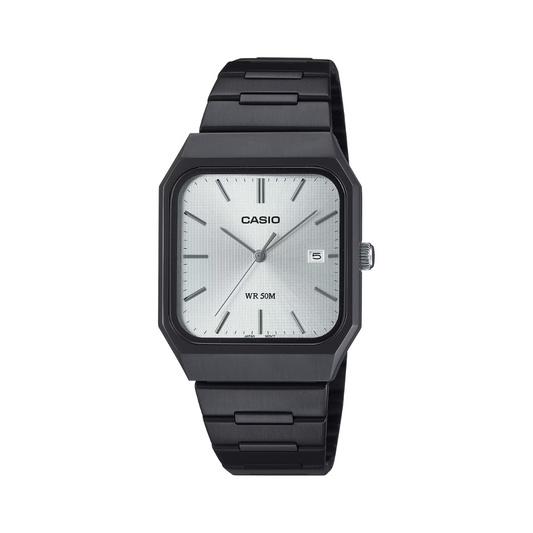 Reloj Análogo Clásico Negro de Hombre