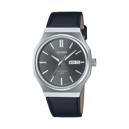 Reloj Análogo Vintage Plateado de Hombre