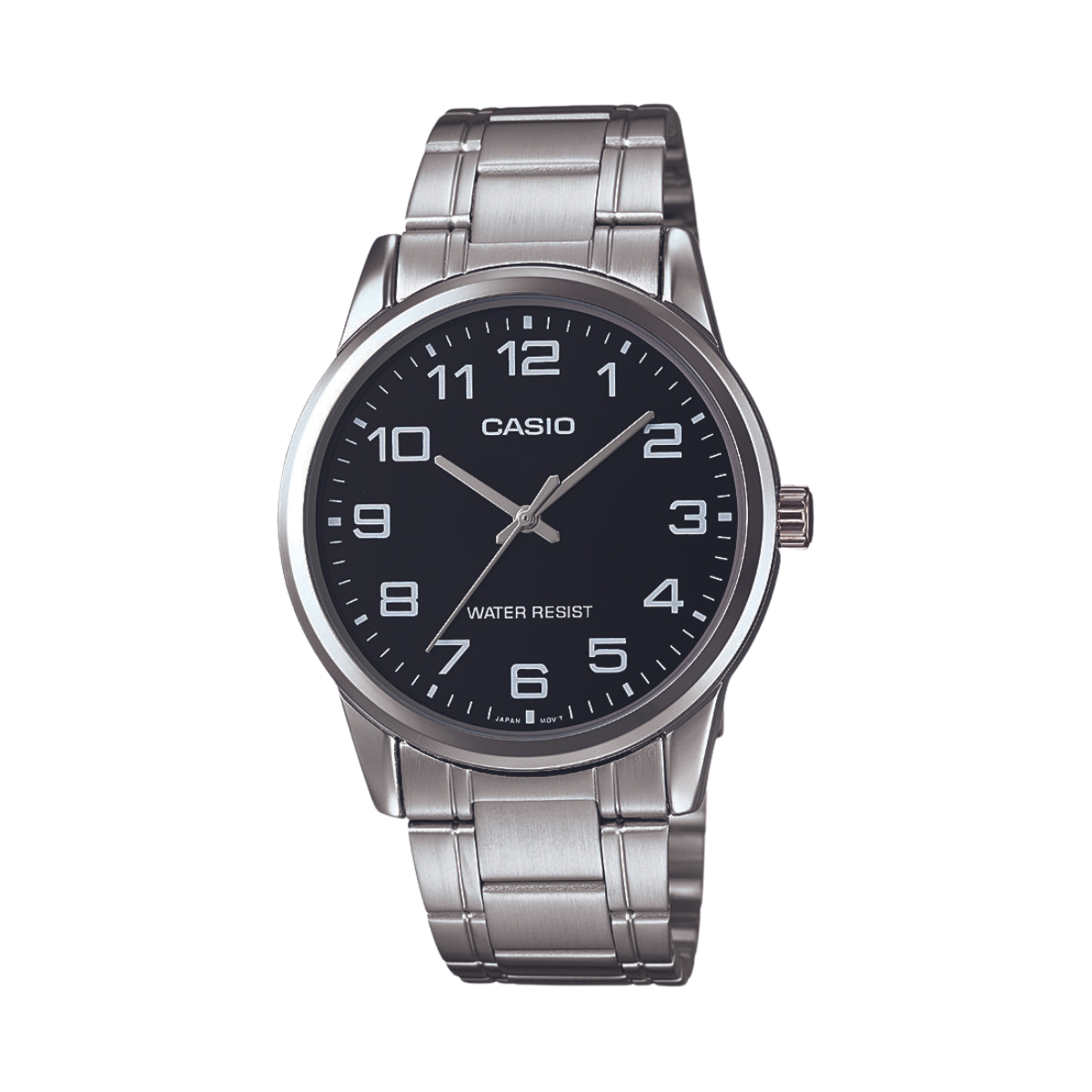Reloj Análogo Casual Plateado de Hombre