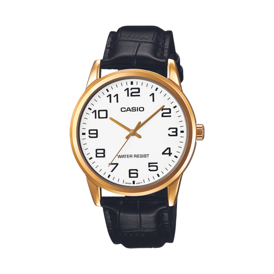 Reloj Análogo Estándar Casual Dorado de Hombre