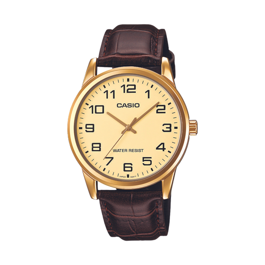 Reloj Análogo Fashion Casual Dorado de Hombre