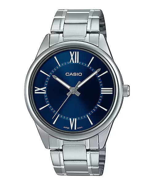 Reloj Análogo Ejecutivo Plateado de Hombre