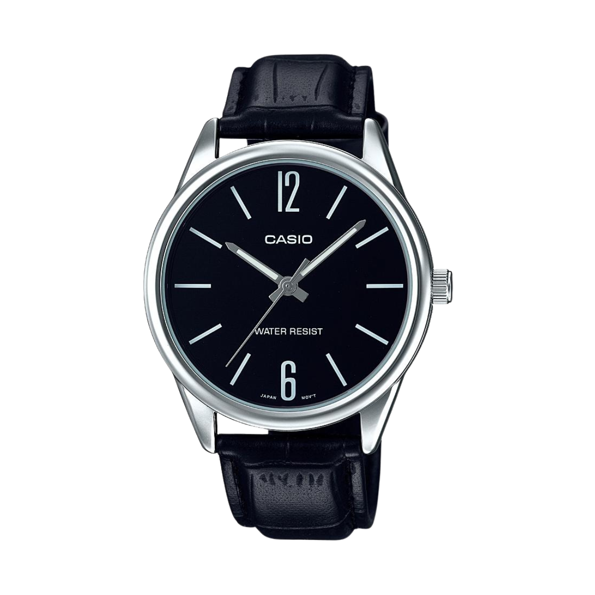 Reloj Análogo Casual Plateado de Hombre