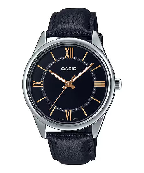 Reloj Análogo Ejecutivo Plateado de Hombre