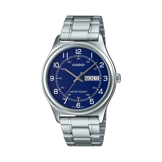 Reloj Análogo Vintage Plateado de Hombre