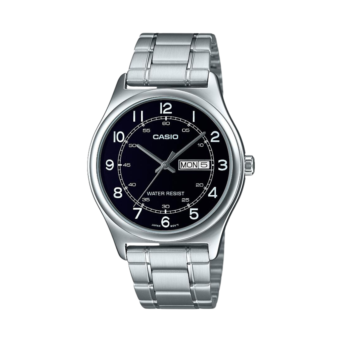 Reloj Análogo Vintage Plateado de Hombre