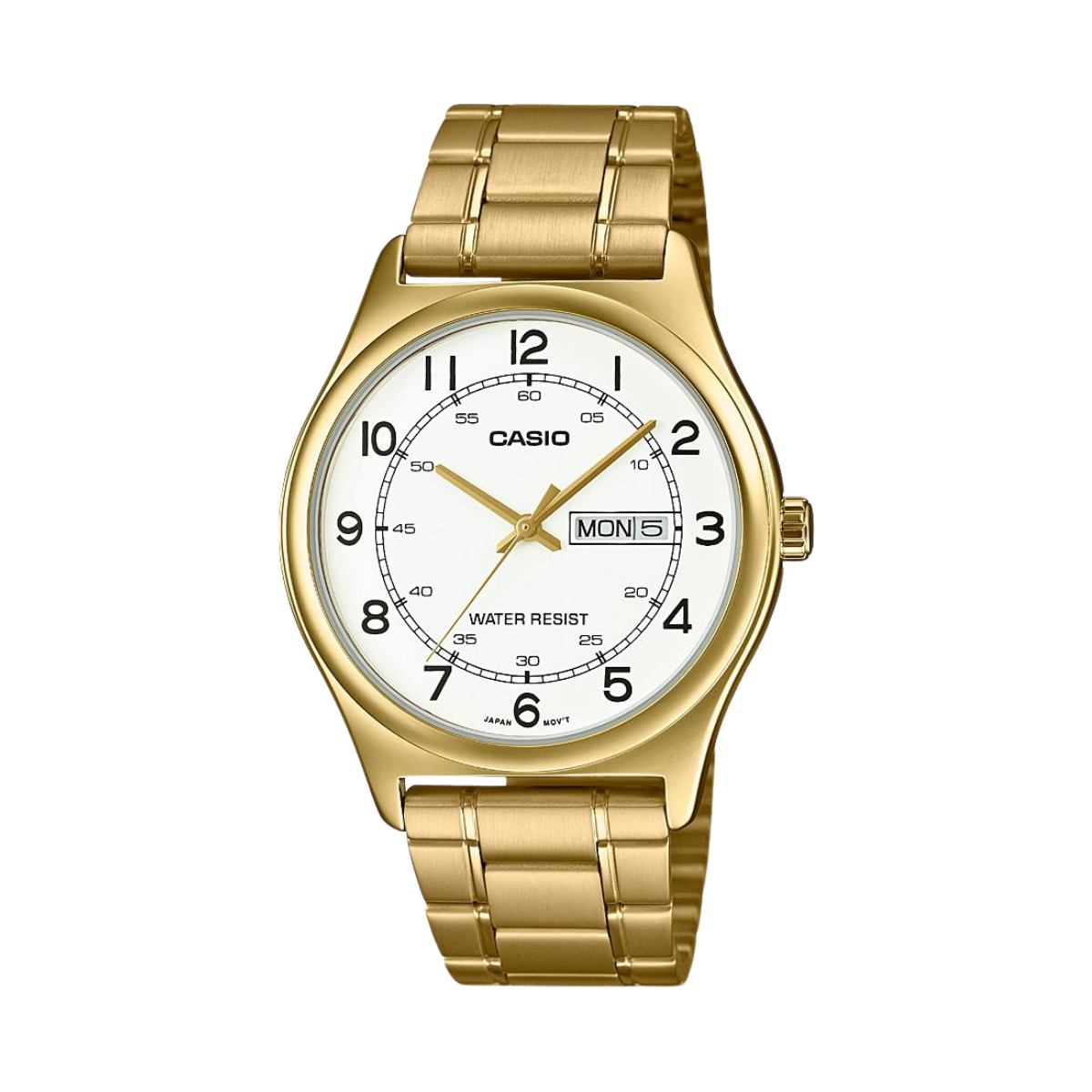 Reloj Análogo Estándar Vintage Dorado de Hombre